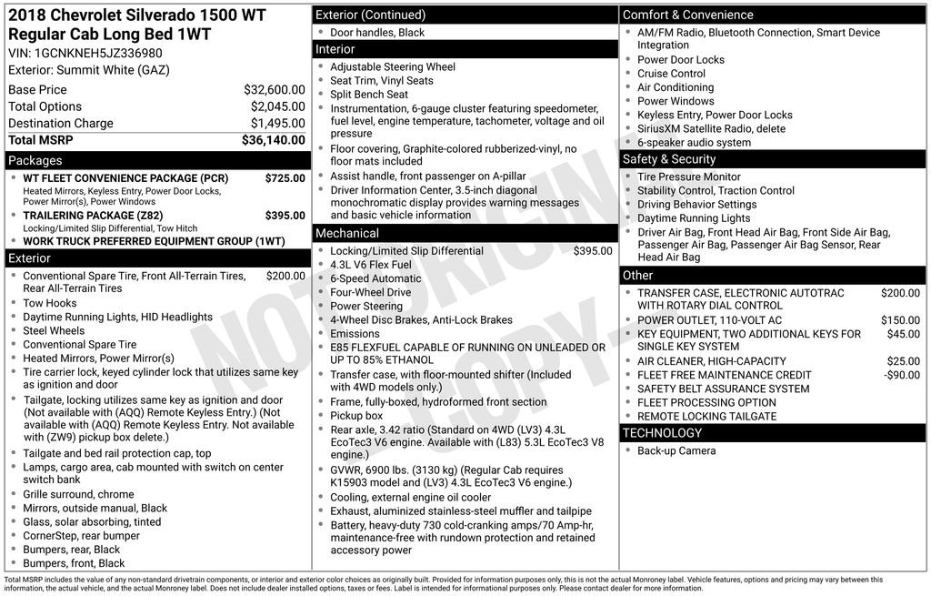chevrolet silverado 1500 2018 1GCNKNEH5JZ336980 image chevrolet silverado 1500 2018 1GCNKNEH5JZ336980 image